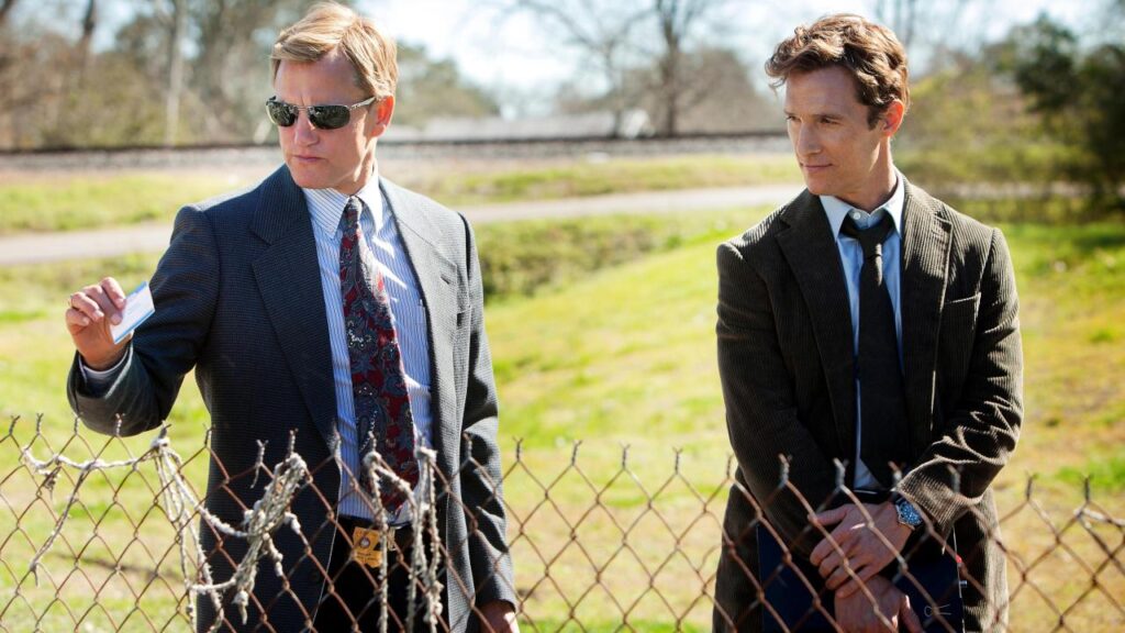 True Detective Season 1 Review, Matthew McConaughey as Rust Cohle & Woody Harrelson as Martin Hart